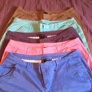 Bundle of five capris by Lane Bryant size 22